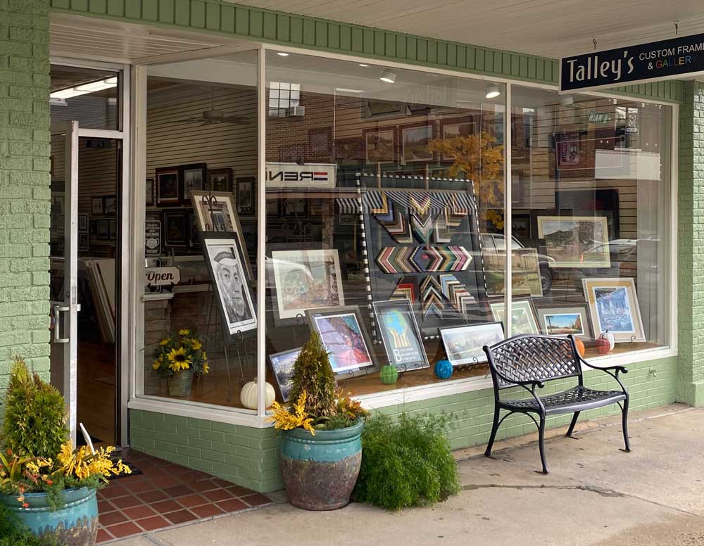 Picture frame shop store